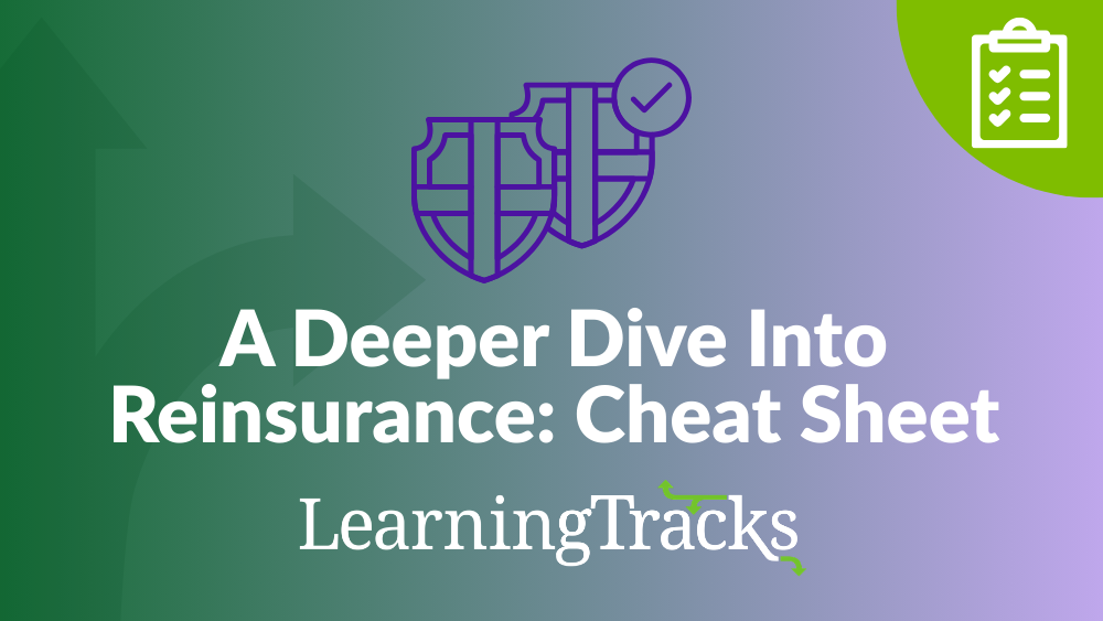 A Deeper Dive Into Reinsurance Cheat Sheet